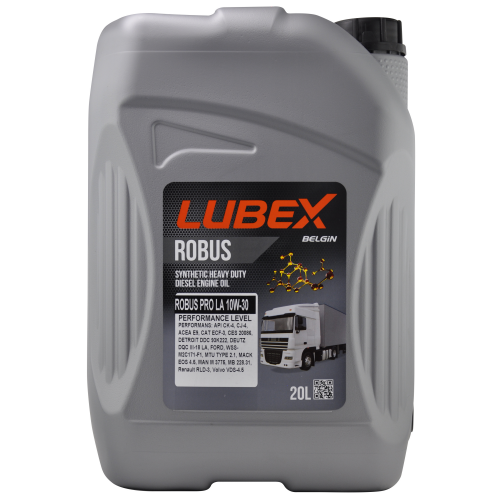 L019-0777-0020 LUBEX Синт-ое мот.масло ROBUS PRO LA 10W-30 CK-4/CJ-4 E9 (20л) - 20 л
